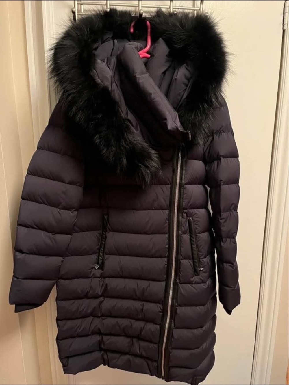 Rudsak winter coat navy blue
